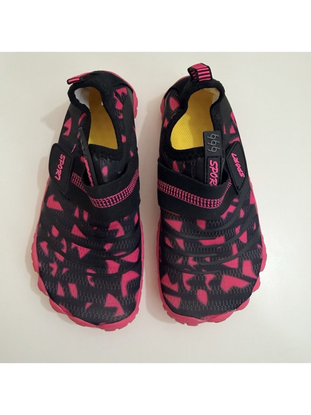 Water Sport Shoes Girls Outdoor Athletic Quick Dry Swim Beach Aqua Shoes 12/12.5